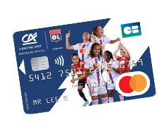 Carte de l'équipe féminine de l'OL