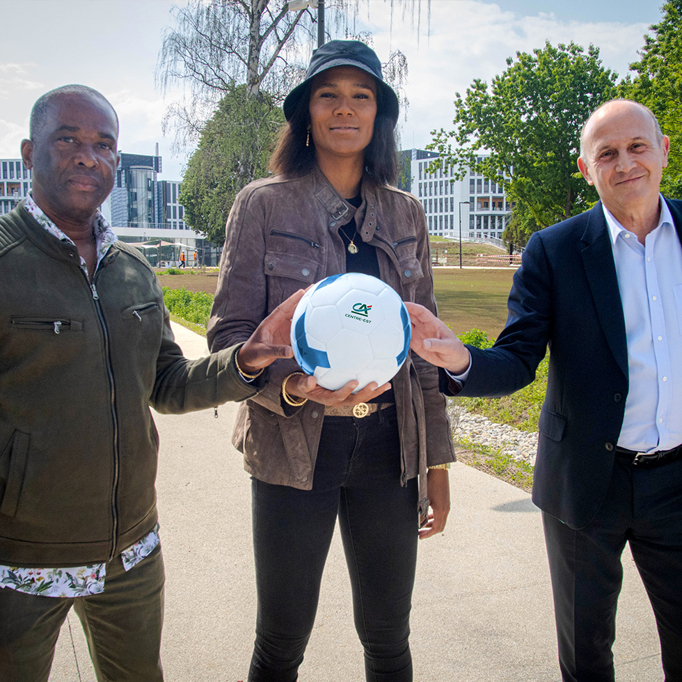 Wendy Renard, ambassadrice du Crédit Agricole Centre-est