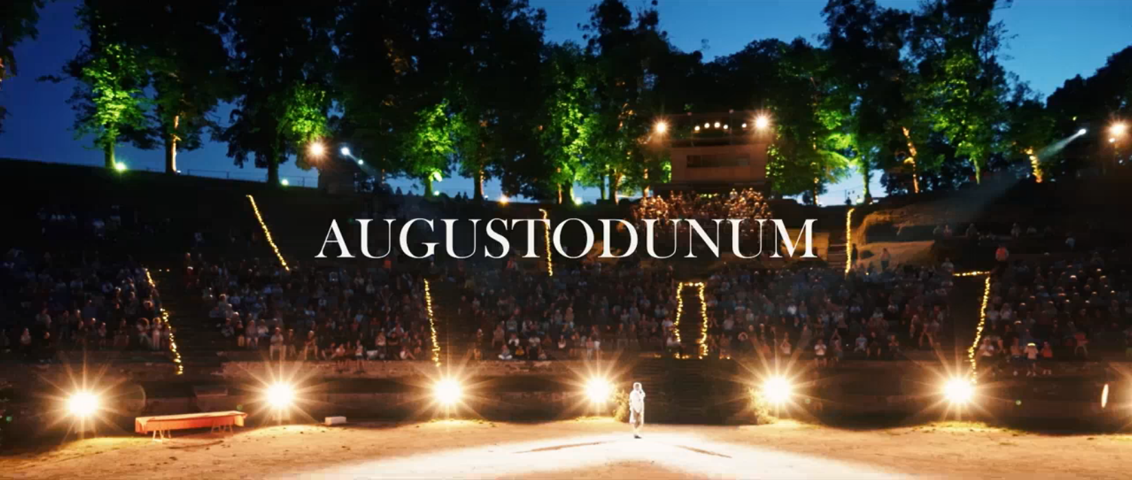 Spectacle Augustodunum accompagné par la Caisse locale d’Autun