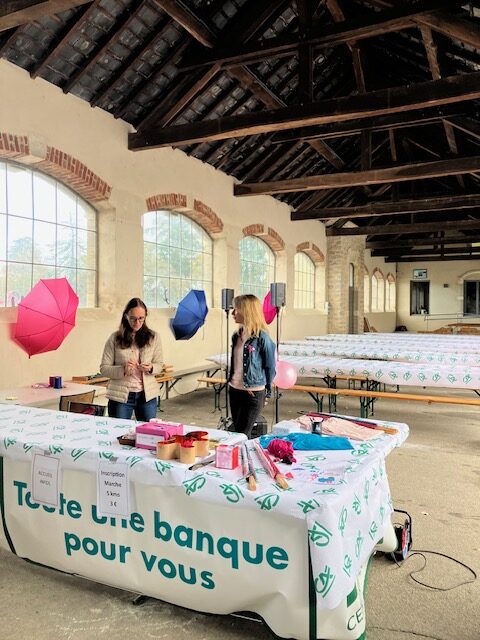 Movember Octobre Rose 2023 stand CA