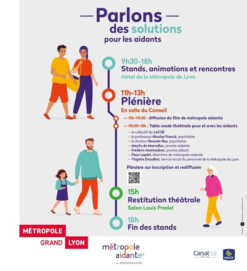 Programme de la Journée Nationale des Aidant Métropole Aidante 2023